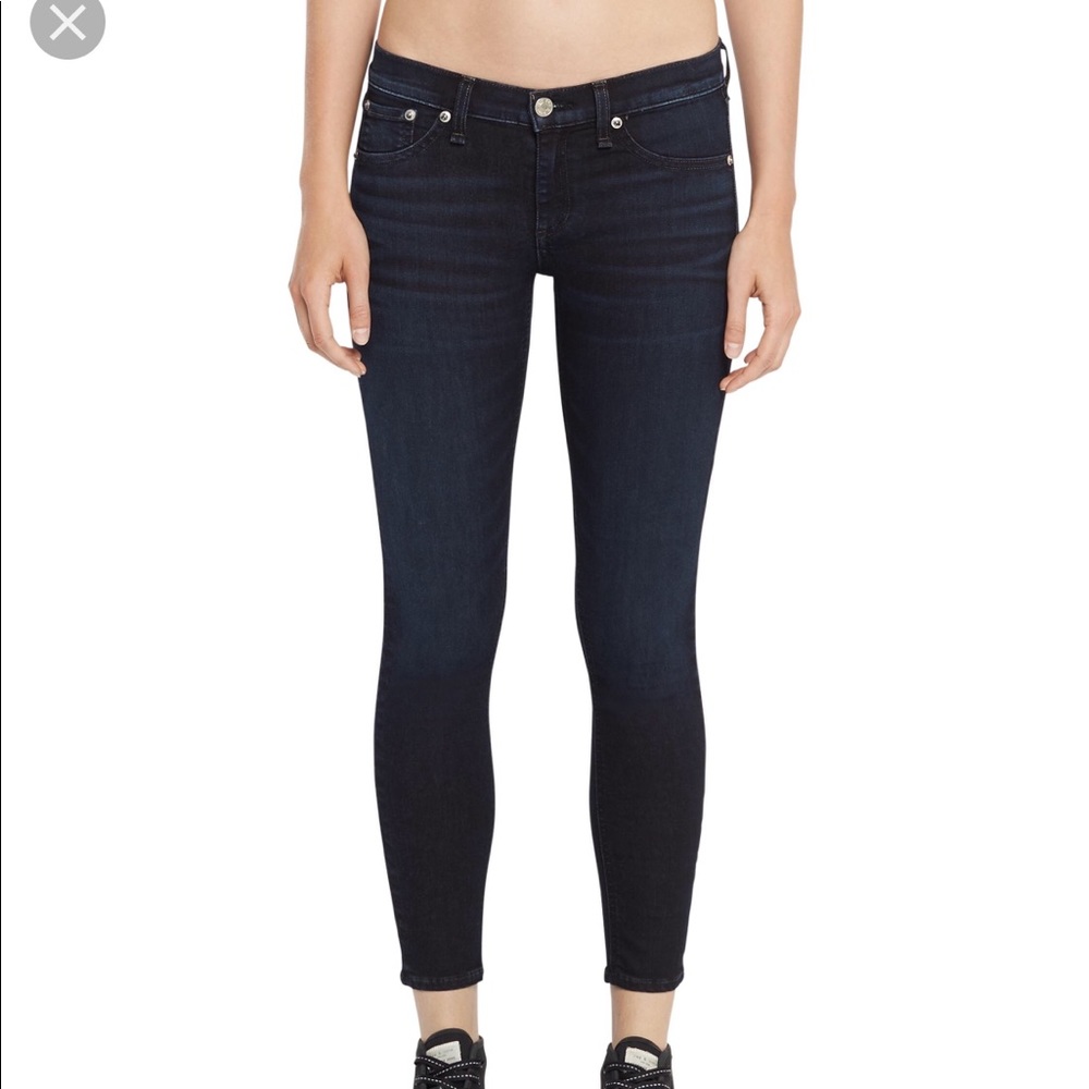 Rag & bone dark blue Capri jean